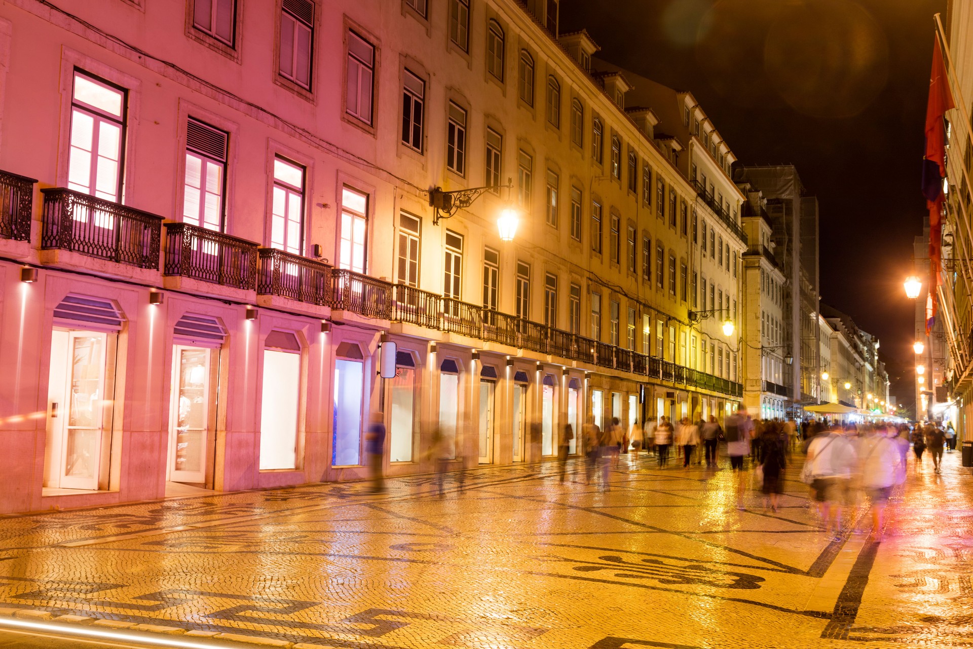 Lisbon at night