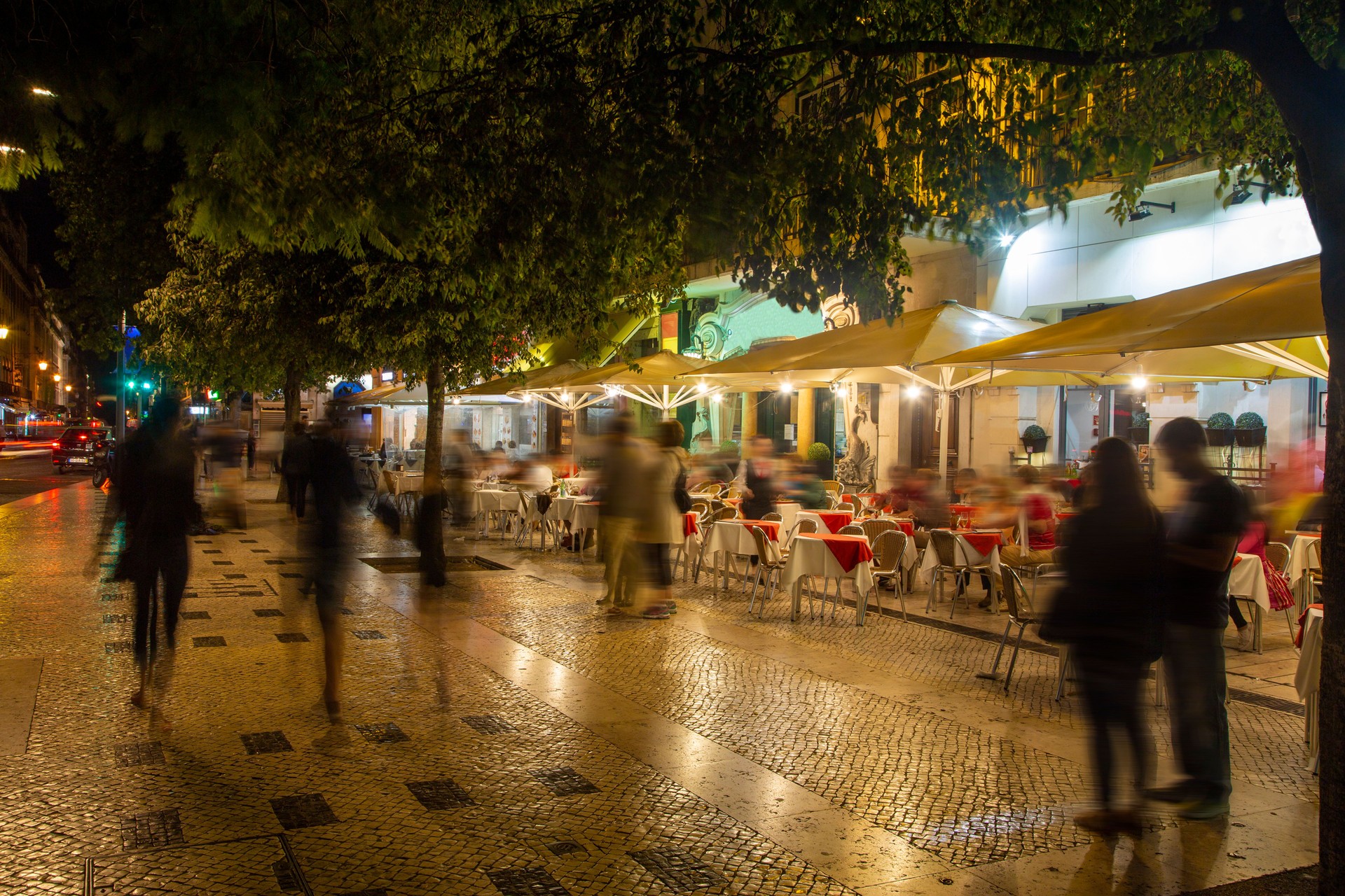 Lisbon at night